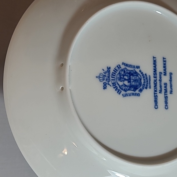 Bareuther Weihnachten 1969 Porcelain Christmas Plate - Picture 5 of 6
